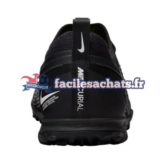 Nike Air Zoom Mercurial Vapor XV Shadow Pro TF Gris Noir Chaussures de Football