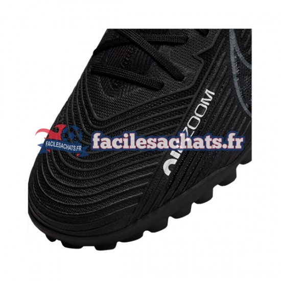 Nike Air Zoom Mercurial Vapor XV Shadow Pro TF Gris Noir Chaussures de Football