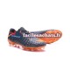 Nike HyperVenom Phantom III Elite FG Orange Noir Chaussures de Football