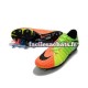 Nike HyperVenom Phantom III Elite FG Orange Vert Chaussures de Football