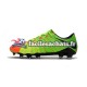 Nike HyperVenom Phantom III Elite FG Orange Vert Chaussures de Football