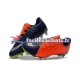 Nike HyperVenom Phantom III Elite FG Orange Bleu Chaussures de Football