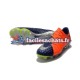 Nike HyperVenom Phantom III Elite FG Orange Bleu Chaussures de Football