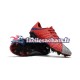 Nike HyperVenom Phantom III Elite FG Rouge Gris Chaussures de Football