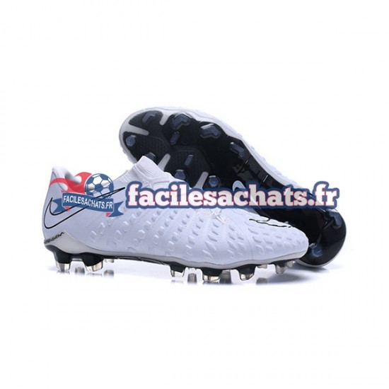 Nike HyperVenom Phantom III Elite FG Blanc Chaussures de Football