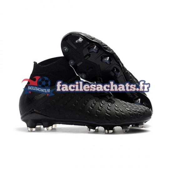 Nike Hypervenom Phantom 3 Elite DF FG Blanc Noir Chaussures de Football