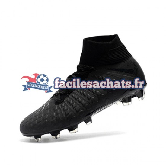 Nike Hypervenom Phantom 3 Elite DF FG Blanc Noir Chaussures de Football