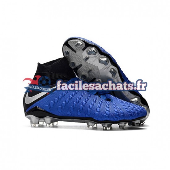 Nike Hypervenom Phantom 3 Elite DF FG Bleu Chaussures de Football