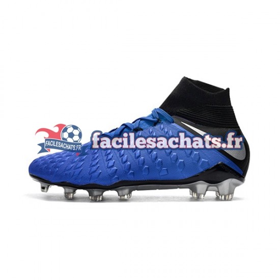 Nike Hypervenom Phantom 3 Elite DF FG Bleu Chaussures de Football