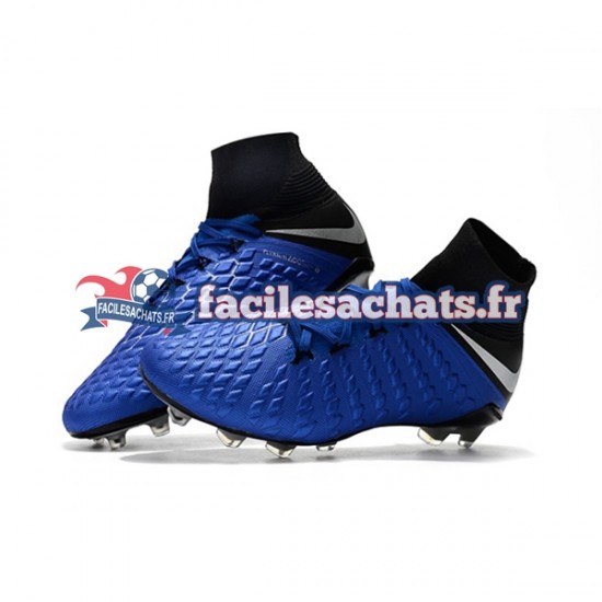 Nike Hypervenom Phantom 3 Elite DF FG Bleu Chaussures de Football