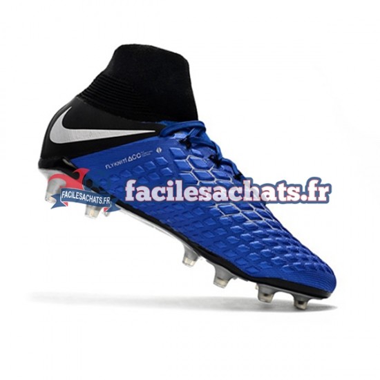 Nike Hypervenom Phantom 3 Elite DF FG Bleu Chaussures de Football