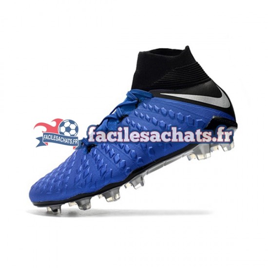 Nike Hypervenom Phantom 3 Elite DF FG Bleu Chaussures de Football