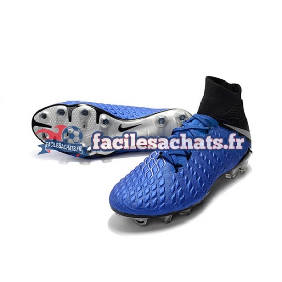 Nike Hypervenom Phantom 3 Elite DF FG Bleu Chaussures de Football