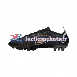 Nike Mecurial Vapor XIV Shadow Elite AG Jaune Noir Chaussures de Football