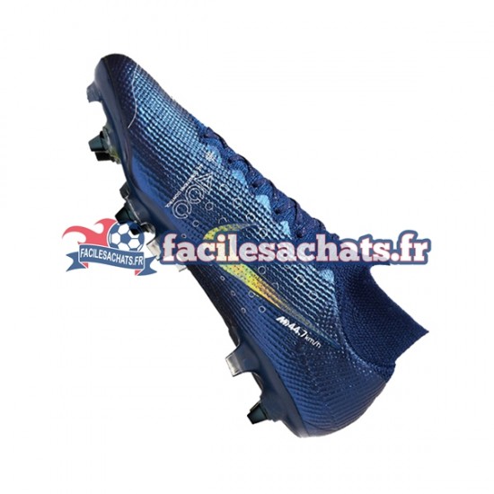 Nike Mercurial Superfly VII Dreamspeed Elite SG Pro Bleu Chaussures de Football