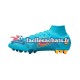 Nike Mercurial Superfly VIII Blueprint Elite AG Bleu Chaussures de Football