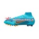 Nike Mercurial Superfly VIII Blueprint Elite AG Bleu Chaussures de Football