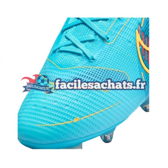 Nike Mercurial Superfly VIII Blueprint Elite SG Pro AC Bleu Chaussures de Football