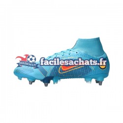 Nike Mercurial Superfly VIII Blueprint PROMO Elite SG Pro Bleu Chaussures de Football