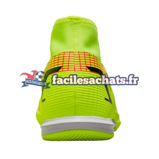 Nike Mercurial Superfly VIII Motivation Academy IC Jaune Chaussures de Football