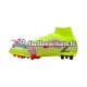 Nike Mercurial Superfly VIII Motivation Elite AG Rouge Jaune Chaussures de Football