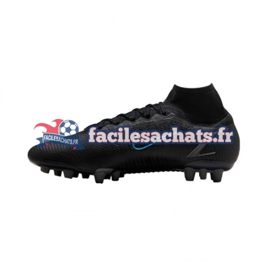 Nike Mercurial Superfly VIII Renew Elite AG Noir Chaussures de Football