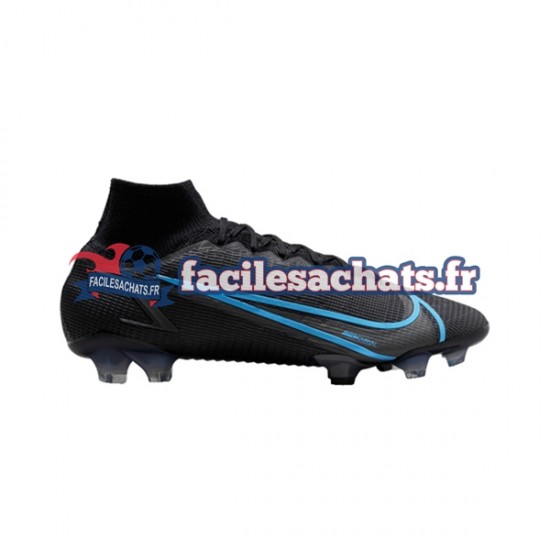 Nike Mercurial Superfly VIII Renew Elite FG Noir Chaussures de Football