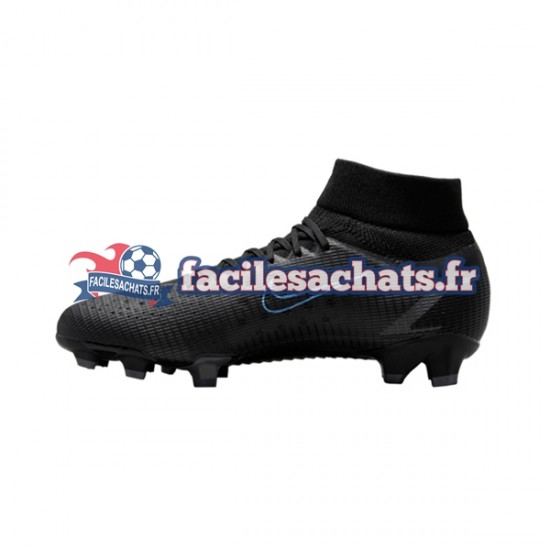 Nike Mercurial Superfly VIII Renew Pro FG Noir Chaussures de Football