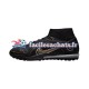 Nike Mercurial Superfly VIII Shadow Academy TF Noir Chaussures de Football