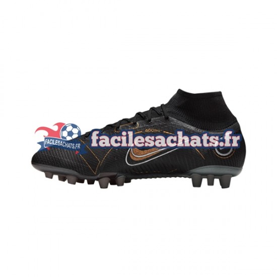 Nike Mercurial Superfly VIII Shadow Elite AG Noir Chaussures de Football