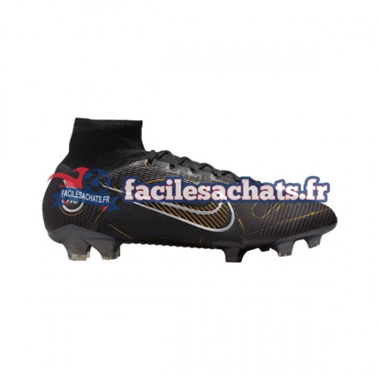 Nike Mercurial Superfly VIII Shadow Elite FG Noir Chaussures de Football