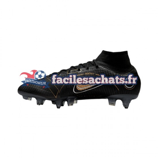 Nike Mercurial Superfly VIII Shadow Elite SG Pro AC Noir Chaussures de Football