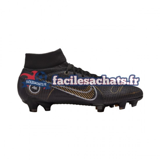 Nike Mercurial Superfly VIII Shadow Pro FG Noir Chaussures de Football