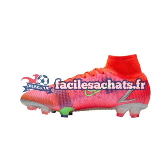 Nike Mercurial Superfly VIII Spectrum Elite FG Rouge Chaussures de Football