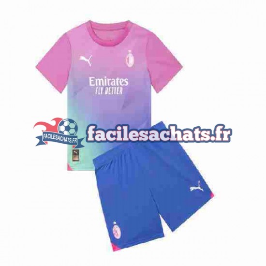 Maillot AC Milan 2023-2024 3ème Enfant MC