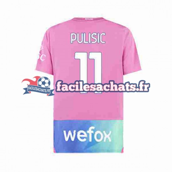 Maillot AC Milan Christian Pulisic 11 2023-2024 3ème Homme MC