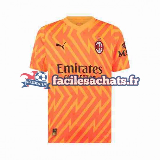 Maillot AC Milan 2023-2024 Gardien Extérieur Homme MC