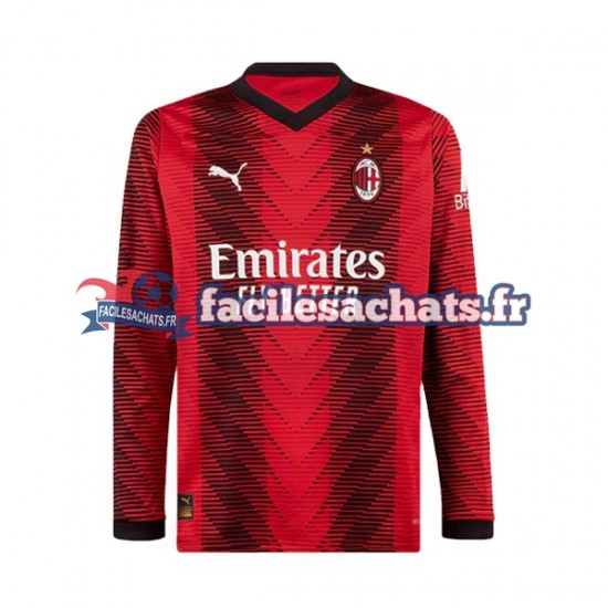 Maillot AC Milan 2023-2024 Domicile Homme ML