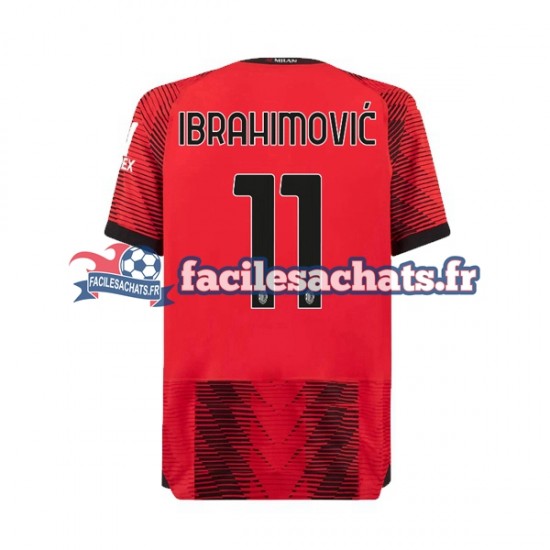 Maillot AC Milan Ibrahimovic 11 2023-2024 Domicile Homme MC