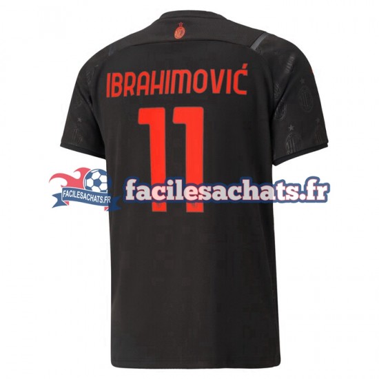 Maillot AC Milan Ibrahimovic 11 2021-2022 3ème Homme MC