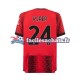 Maillot AC Milan Simon Kjaer 24 2023-2024 Domicile Homme MC