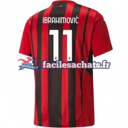 Maillot AC Milan Zlatan Ibrahimovic 11 2021-2022 Domicile Homme MC