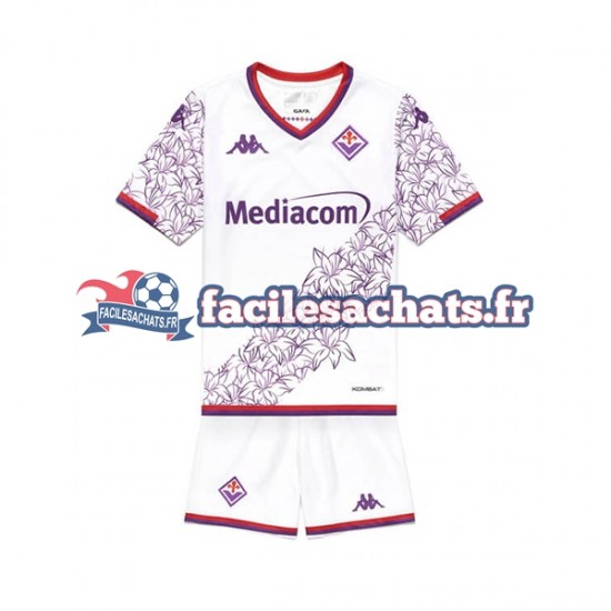 Maillot Fiorentina 2023-2024 Extérieur Enfant MC