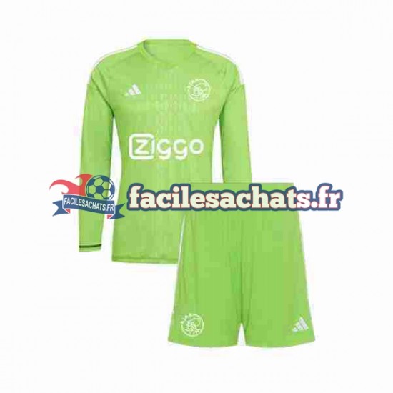 Maillot Ajax Amsterdam 2023-2024 Gardien Domicile Enfant ML