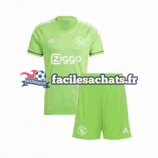 Maillot Ajax Amsterdam 2023-2024 Gardien Domicile Enfant MC