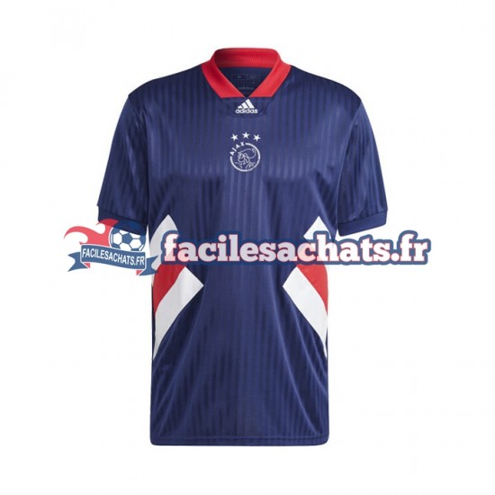 Maillot Ajax Amsterdam Icon Retro 2022-2023 Domicile Homme MC