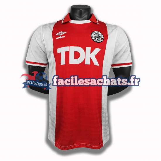 Maillot Ajax Amsterdam Retro 1990 Domicile Homme MC