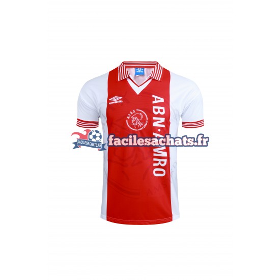 Maillot Ajax Amsterdam Retro 1994-1995 Domicile Homme MC