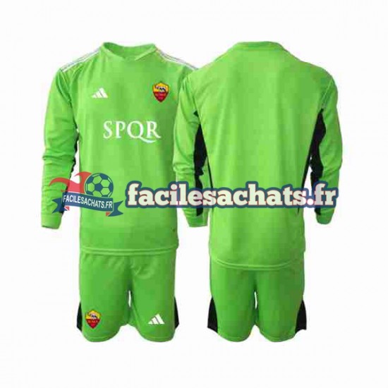 Maillot AS Rome 2023-2024 Gardien Extérieur Enfant ML