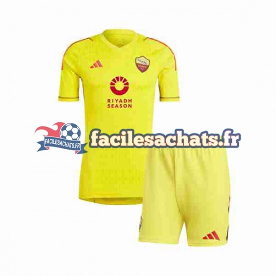 Maillot AS Rome 2023-2024 Gardien Domicile Enfant MC